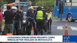 Una denuncia ciudadana expone un presunto cobro irregular por trasladar una motocicleta retenida hacia los patios de Turubamba, en el sur de Quito. Un reportaje de Juan Miguel Rodríguez