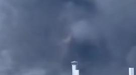Una fábrica se incendió en China este jueves 9 de julio de 2026