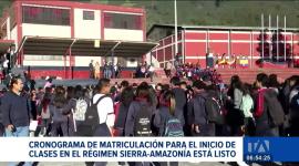 El Ministerio de Educación estableció las fechas de matrículas para el año lectivo 2026-202. Se estima que el sistema reciba 1.8 millones de estudiantes. Un reportaje de Nathalie Jiménez