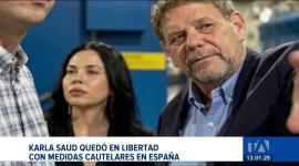 La exrepresentante de Progen fue liberada en Madrid pocas horas después de su arresto, mientras avanza el trámite de su extradición al país. Un reportaje de Fausto Yépez
