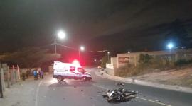 Un vehículo chocó contra dos motocicletas en la vía a la Mitad del Mundo.