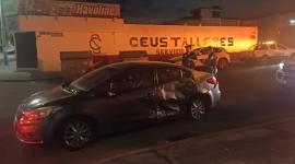 Un vehículo chocó en el sector de Ponceano en el norte de Quito.