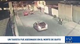 Un conductor de taxi fue asesinado en la vía pública. De acuerdo con la Policía Nacional, los atacantes huyeron en un auto reportado como robado. Un reportaje de Juan Miguel Rodríguez