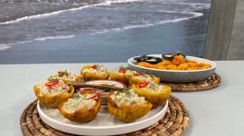 Este lunes 13 de julio del 2026 preparamos sabores mundialistas y mini muchin de yuca, la receta de Cocinando esTAmañana, junto al chef Felipe Campana.