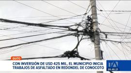 La intervención integral arranca este lunes con el fin de mejorar la movilidad y la infraestructura peatonal de la parroquia de Conocoto. Un reportaje de Gustavo Jaramillo