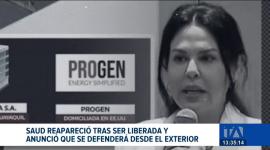 La implicada en el caso Apagón emitió un mensaje desde España donde asegura que se defenderá afuera y señala presunto peculado de funcionarios. Un reportaje de Fausto Yépez