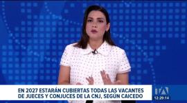 La presidenta del organismo confirmó el plazo para llenar los cargos de jueces, al tiempo que evaluó la depuración y la ejecución del gasto. Un reportaje de María Fernanda Utreras