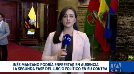 La Revolución Ciudadana impulsa el proceso, pero no hay certezas de que la exfuncionaria acuda a la Comisión para ejercer su defensa. Un reportaje de Karen Haro