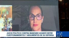 La exministra de Ambiente no asistió de forma presencial para su defensa, mientras los legisladores del correísmo expusieron sus pruebas. Un reportaje de Karen Haro
