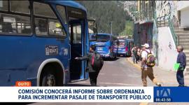 Concejales de Quito se preparan para votar el informe de ordenanza para el incremento del pasaje y nuevos subsidios para los transportistas. Un reportaje de Stephany Paz