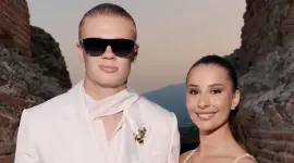 Erling Haaland e Isabel Haugseng Johansen deslumbran en Taormina durante Alta Sartoria 2026