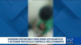 Con el objetivo de blindar las unidades educativas de la violencia, el Minedec ampliará el número de psicólogos y consejeros estudiantiles. Un reportaje de Nathalie Jiménez