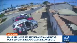 Cámaras de video captaron el momento en el que una pareja fue secuestrada. La mujer se encuentra en estado de gestación. Un reportaje de Camila Guevara