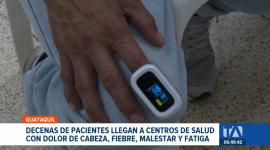 Las casas de salud de Guayaquil registran una alta afluencia de ciudadanos con problemas respiratorios en las últimas semanas. Un reportaje de Jazmín Solís
