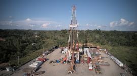 Imagen referencial de un bloque petrolero en la Amazonía de Ecuador.