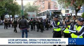 Autoridades intervinieron sectores críticos de Quito. 30 ciudadanos extranjeros fueron retenidos por no portar su documentación. Un reportaje de Brigette Mancheno