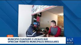 Autoridades metropolitanas intervinieron negocios que ofrecían permisos y formularios adulterados a los usuarios en el suroriente de Quito. Un reportaje de Juan Miguel Rodríguez