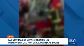 El percance vial más grave ocurrió en el sector de El Condado, dejando tres personas fallecidas y nueve heridas en un solo vehículo. Un reportaje de Ismenia Solórzano