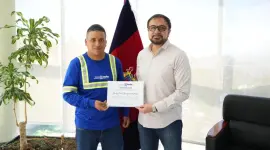 Emaseo reconoce la acción de su trabajador