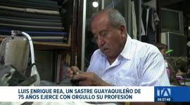 Hoy resaltamos la labor de los oficios tradicionales de Guayaquil. Conoce la historia de un profesional del diseño textil que destaca por su responsabilidad y calidez. Un reportaje de Jazmín Solís