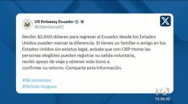 La Embajada norteamericana ofrece el monto a ecuatorianos en condición irregular, quienes deben aplicar a través de la app CBP Home. Un reportaje de Bernarda Cevallos
