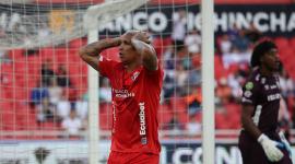2026-7-18  Quito Ecuador .- Campeonato nacional de fútbol, LigaPro.  LDU, Liga de Quito vs Leones. Partido jugado en el estadio Rodrigo Paz Delgado. Foto : API/ Patricio Terán