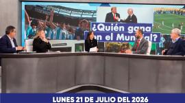 En De Lunes a Lunes se analizó la industria económica que mueve el Mundial de Fútbol tras la consagración del nuevo campeón. Se debatió cómo se distribuyen los miles de millones de dólares generados por el torneo entre la FIFA, los países anfitriones y los patrocinadores, evaluando el impacto real que deja la máxima cita deportiva en las finanzas del fútbol y en las naciones organizadoras.