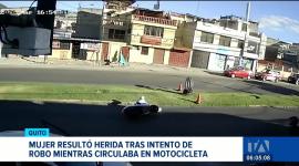 La mujer circulaba por la av. Alonso de Angulo cuando fue interceptada por hombres en moto que provocaron su caída para robar sus pertenencias. Un reportaje de Juan Miguel Rodríguez
