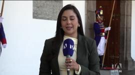 John Reimberg confirmó la intervención de la fuerza pública en la compra de medicinas luego de los mensajes dirigidos a Juan Carlos Aveiga. Un reportaje de Belén Merizalde