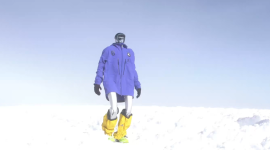 Pemba José, el robot humanoide que alcanzó la cima del Chimborazo.