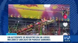 Autoridades intervinieron el parque de atracciones mecánicas ubicado en el norte de Guayaquil. Se revisó la validez de los permisos de funcionamiento. Un reportaje de Paula Kuhn