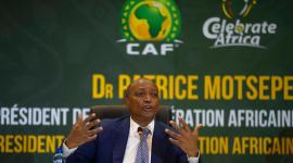 Patrice Motsepe, presidente de la Confederación Africana de Fútbol (CAF).