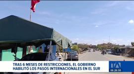 Tras medio año de restricciones, las autoridades dispusieron la apertura de los pasos internacionales de Macará, Zapotillo y Alamor. Un reportaje de María del Rocío Coronel