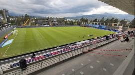 Vista panorámica del estadio de Independiente del Valle.