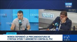 El primer mandatario confirmó además en entrevista radial que no existiran variaciones en los cuadros de ADN para la capital. Un reportaje de Carlos Sacoto