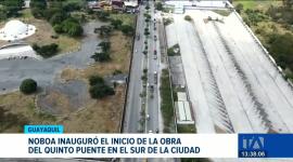 El proyecto vial arrancó con los trabajos correspondientes al tramo 1A, ubicado en el sector de Cacique Tomalá. Un reportaje de Ericka Vera
