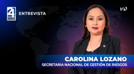 "Muchísimos GAD incumplieron plazo, para entregar planes de acción" señaló Carolina Lozano, secretaria nacional de Gestión de Riesgos, sobre el plan de acción ante el Fenómeno de El Niño.