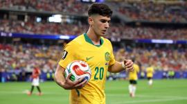 Cristian Volpato , futbolista australiano, en un partido del Mundial 2026.