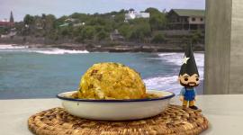 Este viernes 24 de julio del 2026 preparamos bolón cabeza de niño con bistec de carne, la receta de Cocinando esTAmañana, junto al chef Felipe Campana.