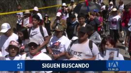 Organismos de socorro, rescatistas y familiares de la joven desaparecida no frenan los operativos de rastreo en diversos puntos estratégicos de Quito. Un reportaje de Gustavo Jaramillo