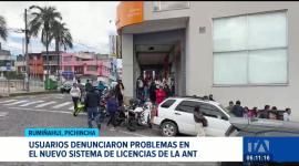 La implementación del nuevo sistema para la emisión de licencias sigue registrando inconvenientes. En la agencia del cantón Rumiñahui, usuarios denuncian fallas masivas. Un reportaje de Juan Miguel Rodríguez
