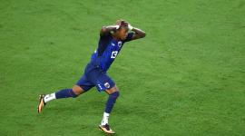 Sidny Lopes Cabral festeja el gol a Argentina en el Mundial 2026.
