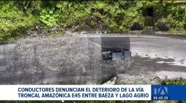 El mal estado de la capa rodadura y los baches a lo largo del tramo interprovincial son causa de constantes accidentes de tránsito. Un reportaje de Nathalie Jiménez