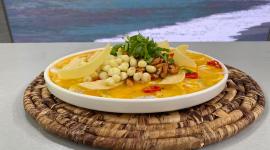Este martes 28 de julio del 2026 preparamos tiradito de camarón, la receta de Cocinando esTAmañana, junto al chef Felipe Campana.
