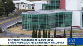 La construcción se detuvo por supuesta falta de presupuesto y un exrector admitió observaciones a la fiscalización de la propia universidad. Un reportaje de María Fernanda Utreras