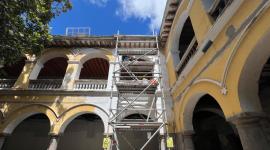 Restauración del antiguo hospital San Lázaro revela hallazgos de la época Colonial.