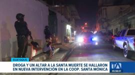 La Policía ejecutó una nueva intervención en la Coop. Santa Mónica. Durante el allanamiento se incautaron sustancias ilícitas y objetos de culto. Un reportaje de Jazmín Solís