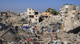 Los ataques israelíes matan a cuatro personas en Gaza.