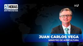 "Tenemos un presupuesto de alrededor de 20 millones de dólares para la prevención y sobre todo para la recuperación en base a insumos, a herramientas, a asistencia técnica", comentó Juan Carlos Vega, ministro de Agricultura, sobre el plan del fenómeno de El Niño.
