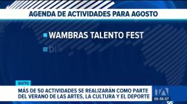 El Municipio capitalino presentó la oferta turística y recreativa de el Verano de las Artes. La programación incluye festivales artísticos. Un reportaje de Stephany Paz